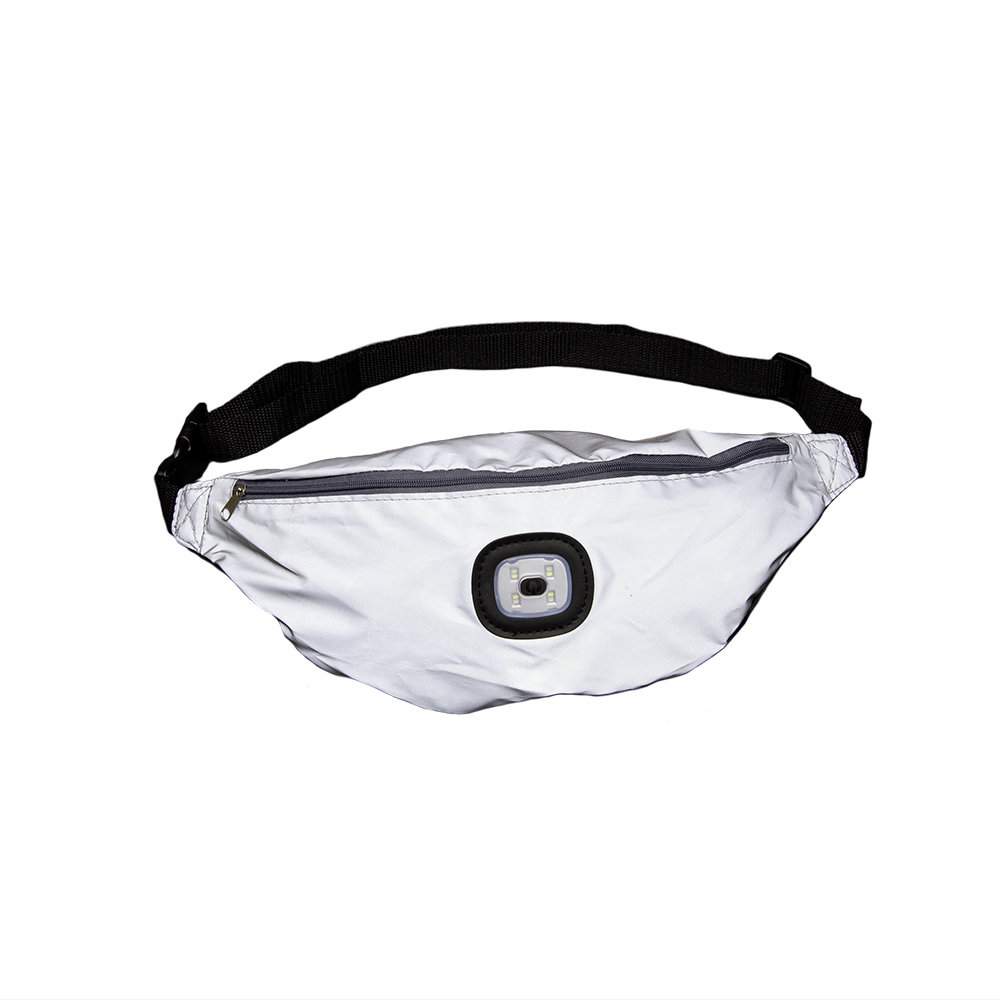 Bauchtasche reflektierend mit LED-Licht