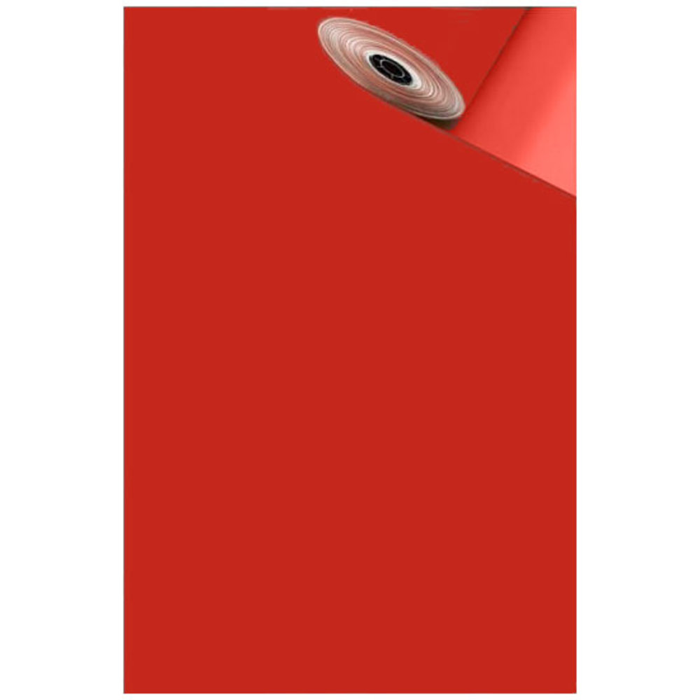 Geschenkpapier rot - Rolle mit 10 Bögen