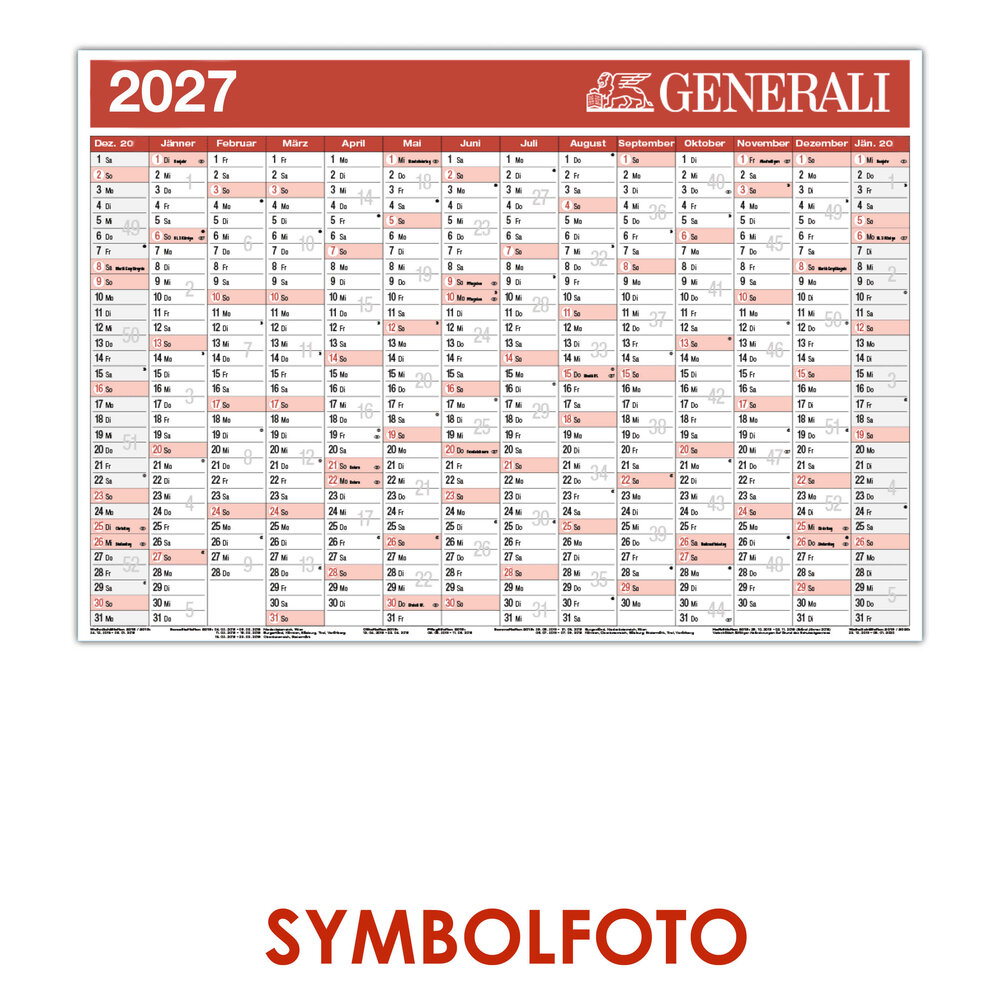 Wandterminplaner-Kalender 2027 Wandterminplaner-Kalender 2027
