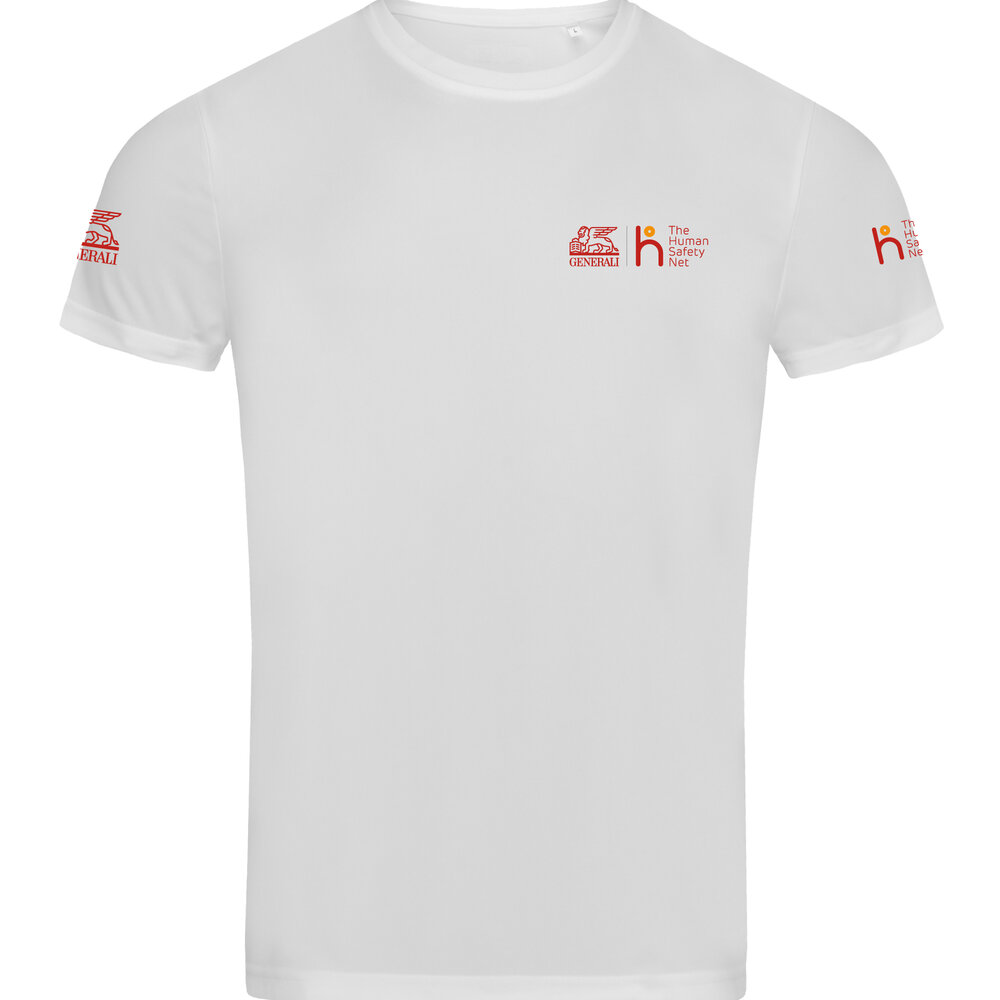 Herren THSN Laufshirt weiß