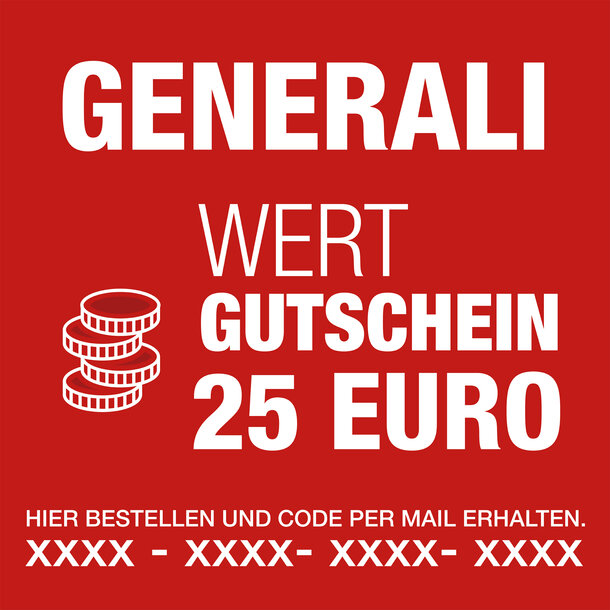 Generali Shop Gutschein 25 Euro