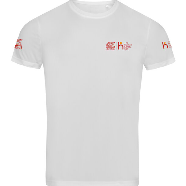 Herren THSN Laufshirt weiß
