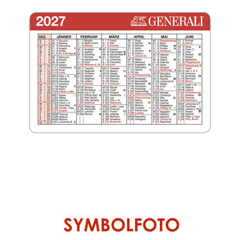 Generali Blattkalender 2027