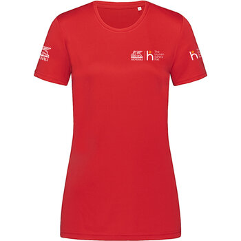 Damen THSN Laufshirt rot